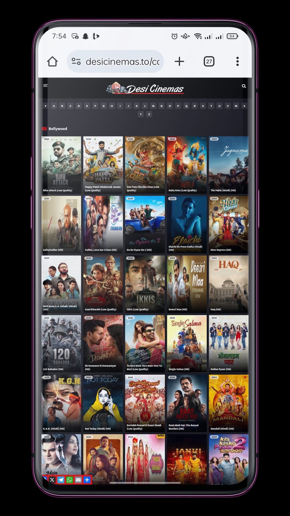 Extensive Indian Entertainment Collection