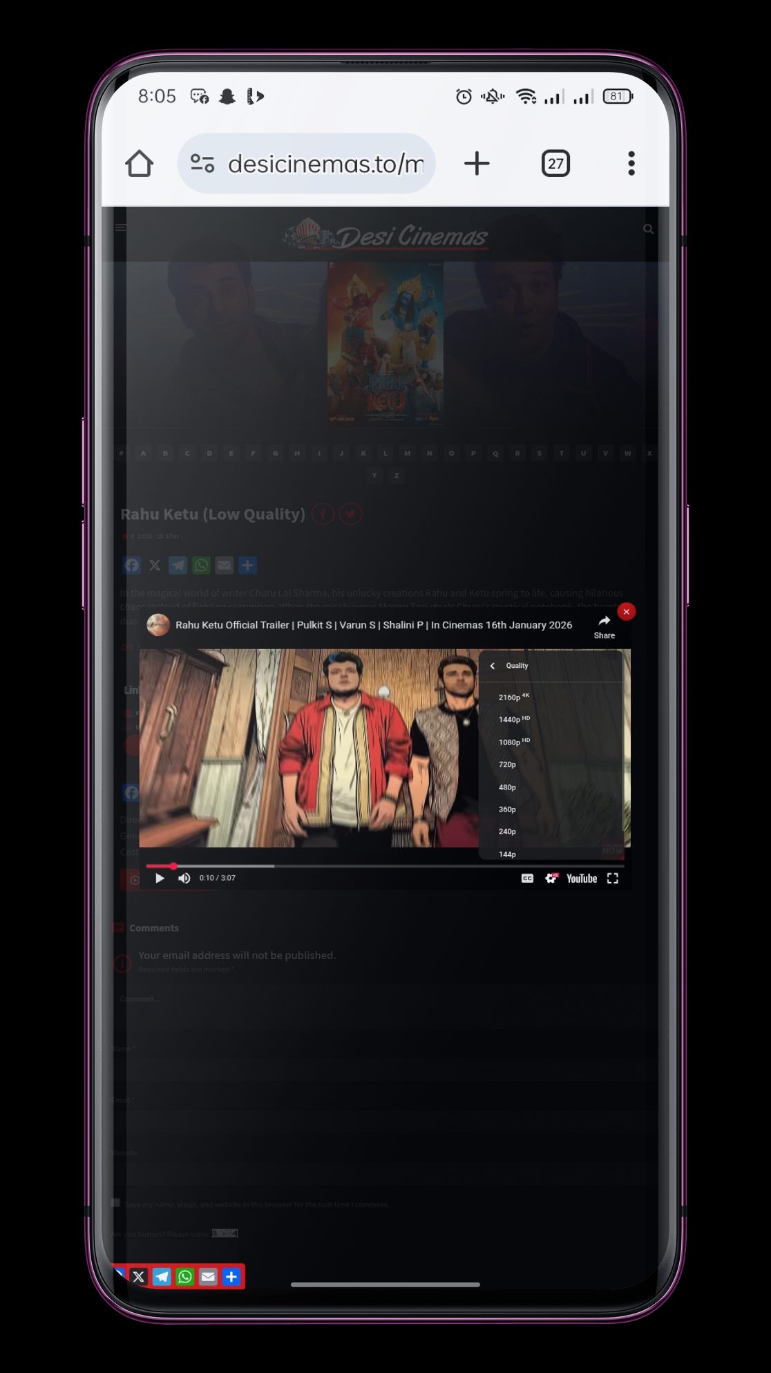 high Definition video playback